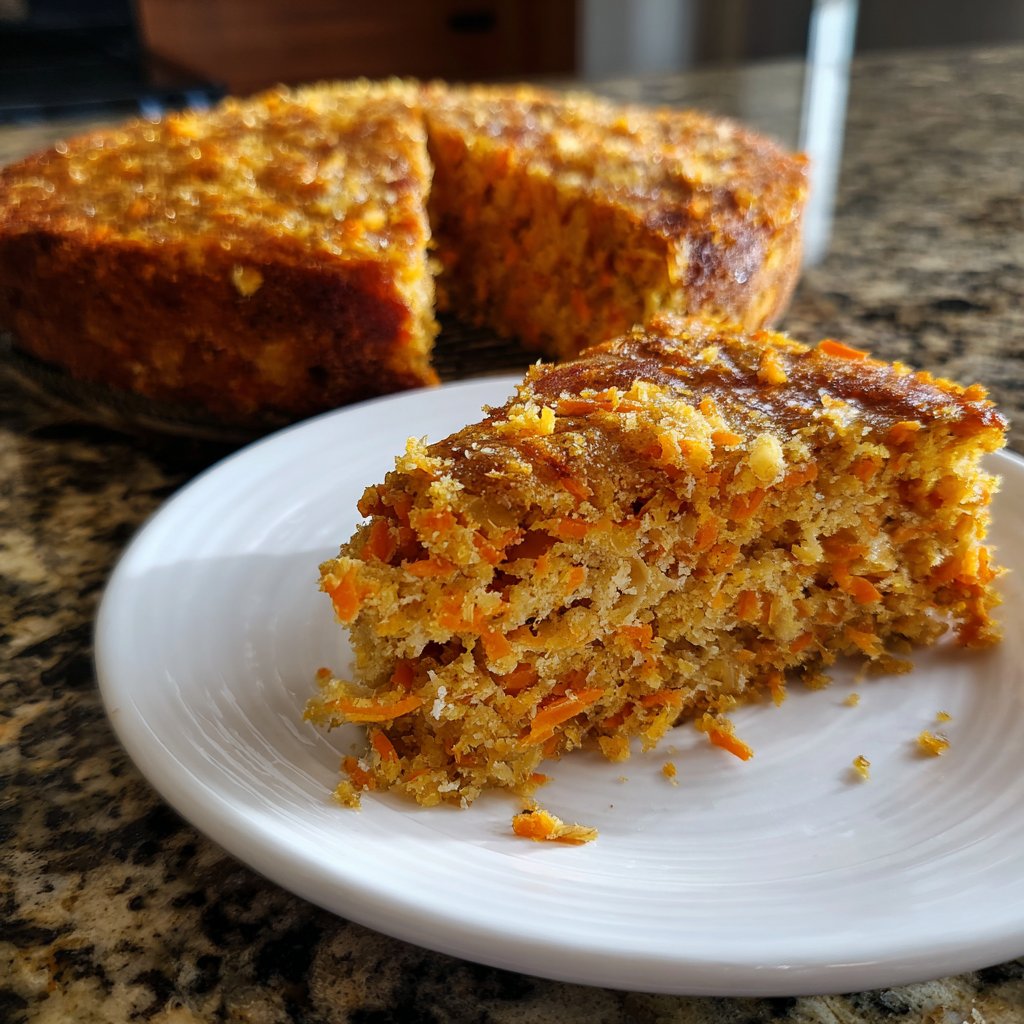 Gesunder Karottenkuchen ohne Zucker