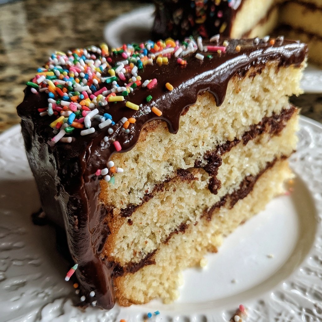 Geburtstagskuchen saftig