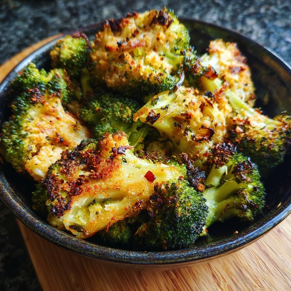 Brokkoli Pfanne Mit Knoblauch