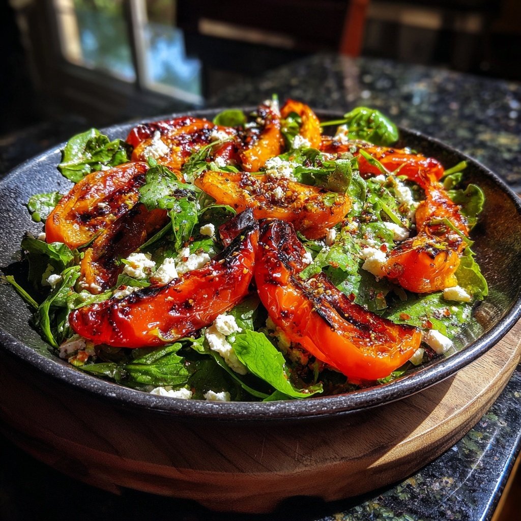 Salat Zum Grillen Mit Paprika