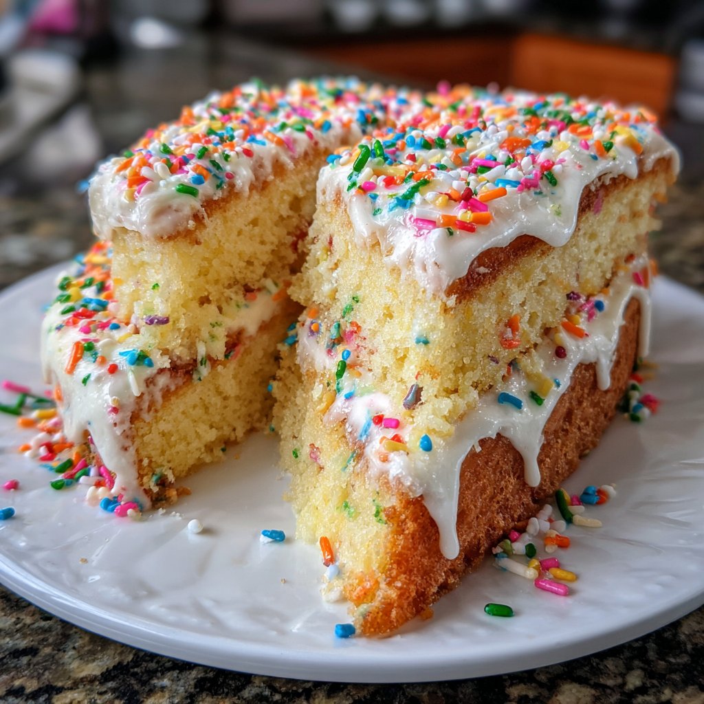 Geburtstagskuchen klassisch