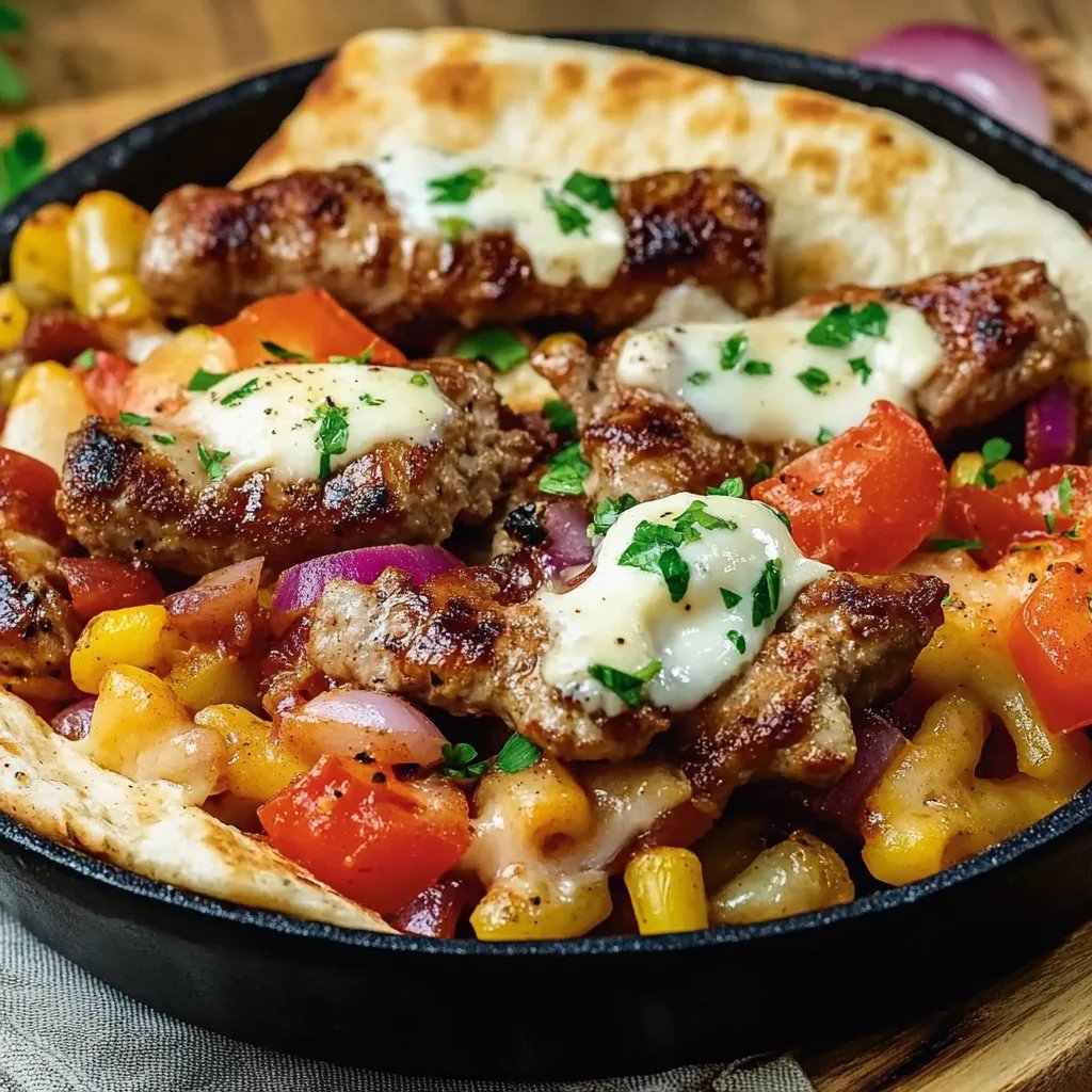 Zapiekanka Makaronowa Gyros